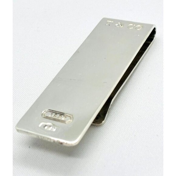 Tiffany & Co 1837 Money Clip Sterling Silver 925 Polished